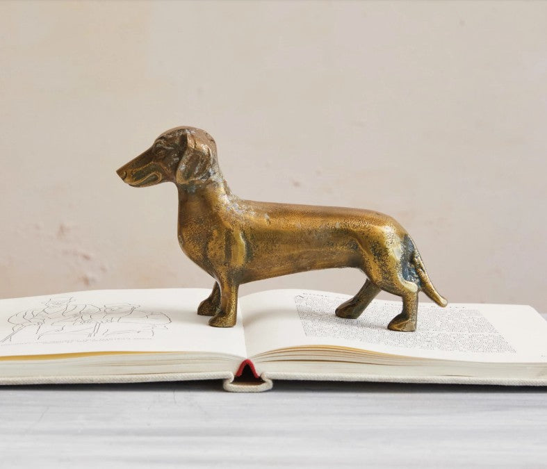 Cast Aluminum Dachshund