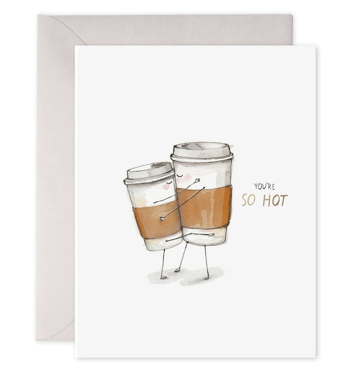 So Hot Coffee Anniversary Card
