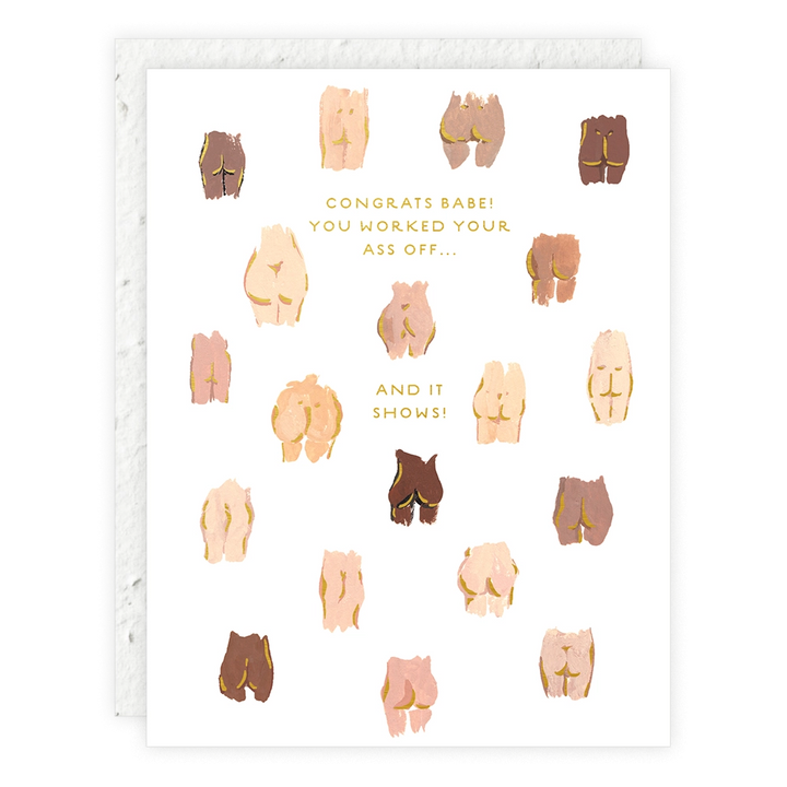 Butts Congratulations Card