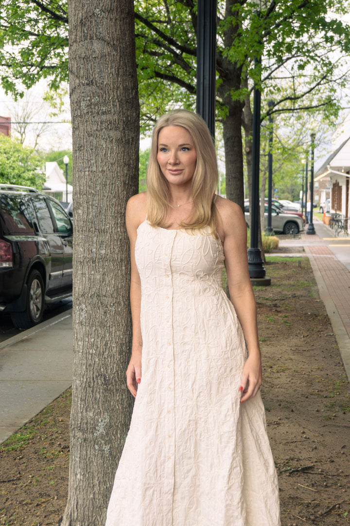 Angel Eyes Midi Dress