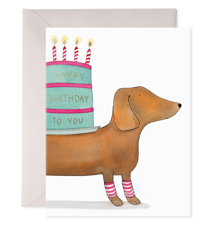 Slinky Dog Birthday Card