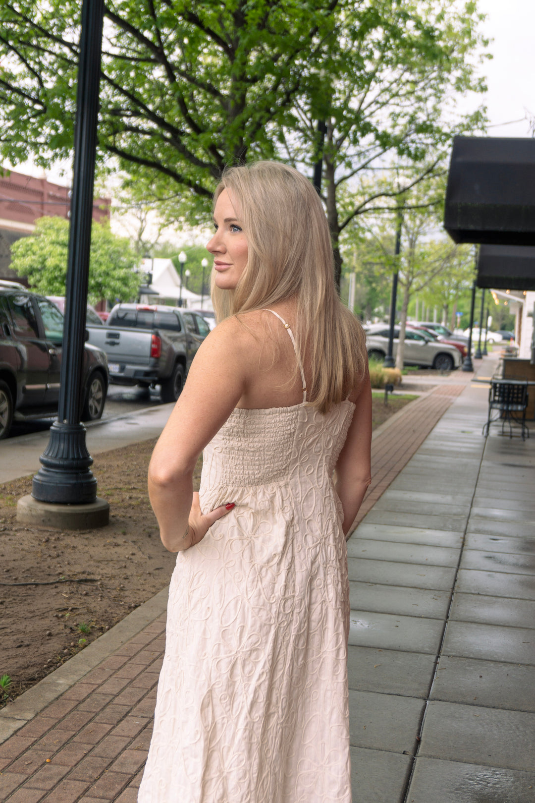 Angel Eyes Midi Dress