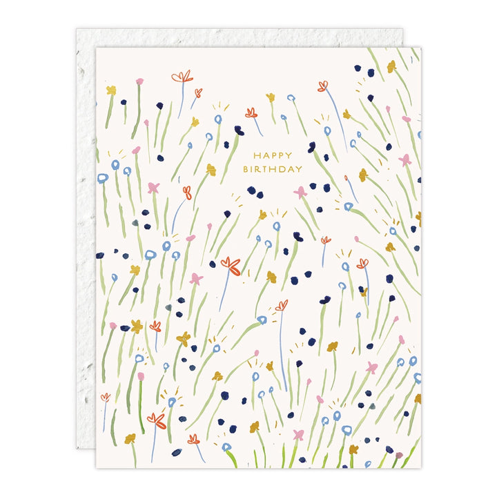 Sweetest Stems Birthday Card