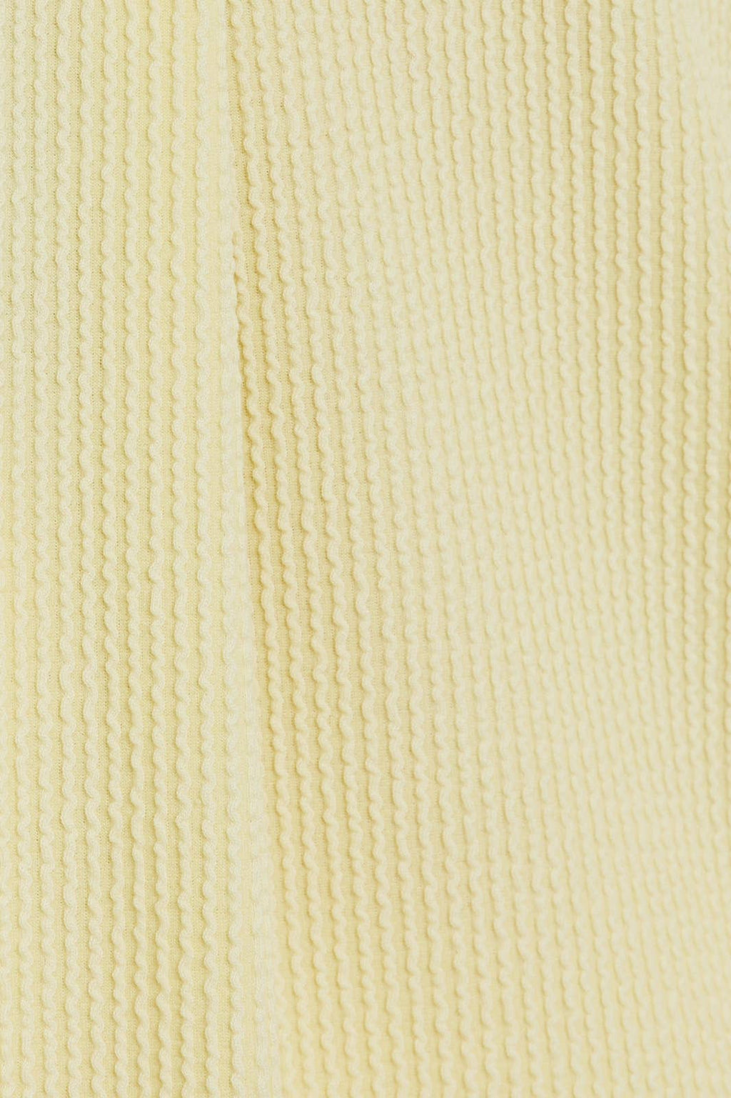 Round Neck Long Sleeve Cut Edge Detail Top