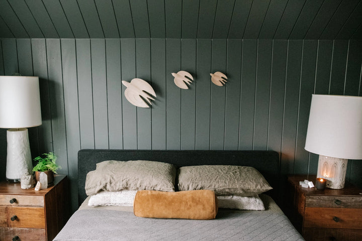 Hand Carved Decorative Birds