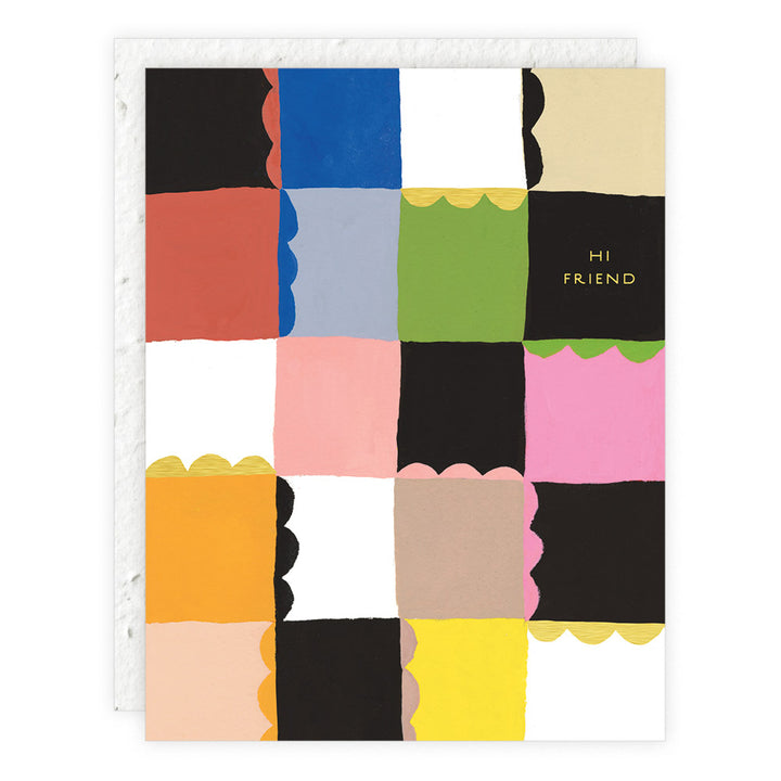 Hi Friend Just Because Card