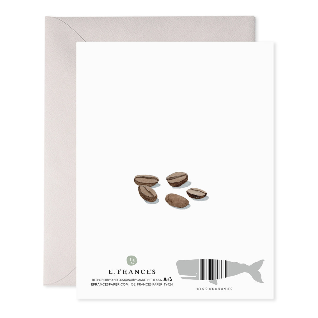 Espresso Martini Thank You Card