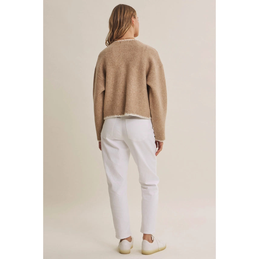 Carol Cropped Cardigan Jacket