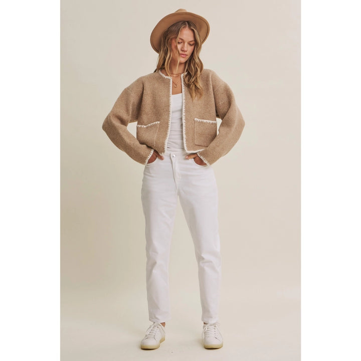 Carol Cropped Cardigan Jacket