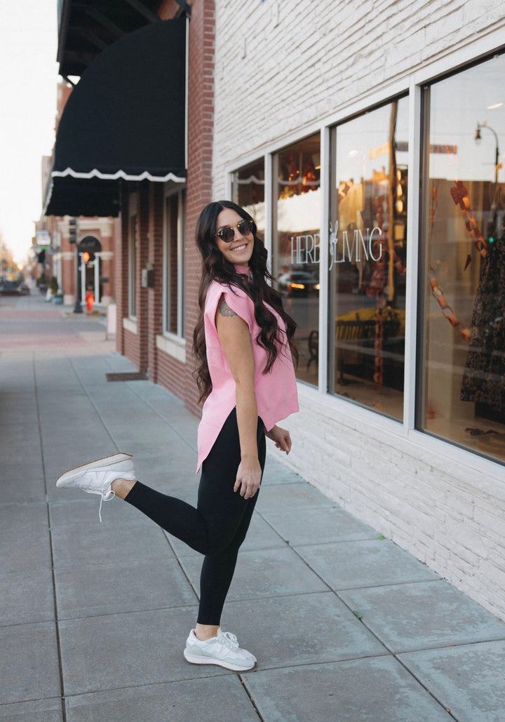 Bailey Mock Neck Knit Top