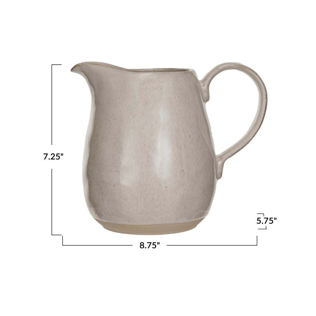 Stoneware Pitcher