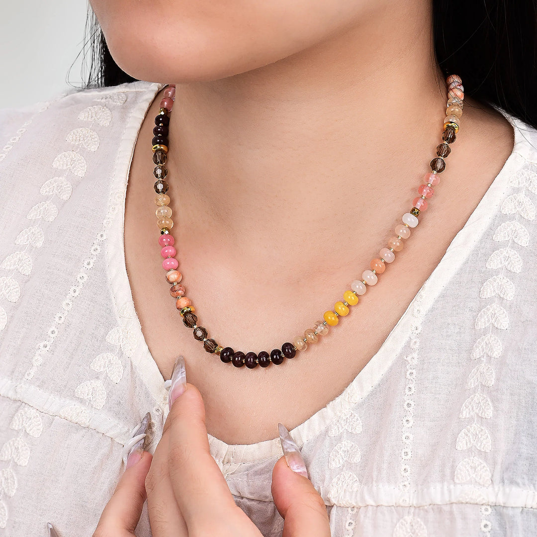 Amber Bloom Necklace
