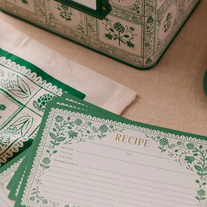 Artichoke Recipe Cards
