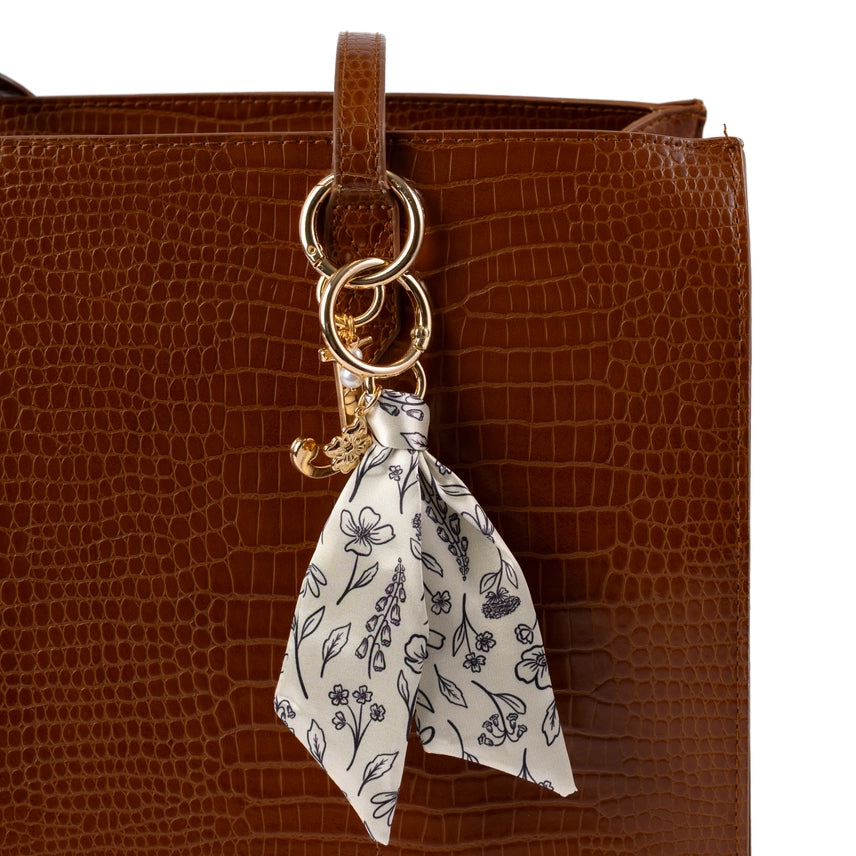 Satin Ribbon Bag Charm
