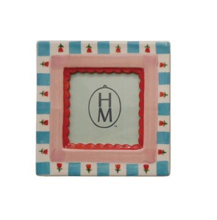 Whimsical Stoneware Picture Frames