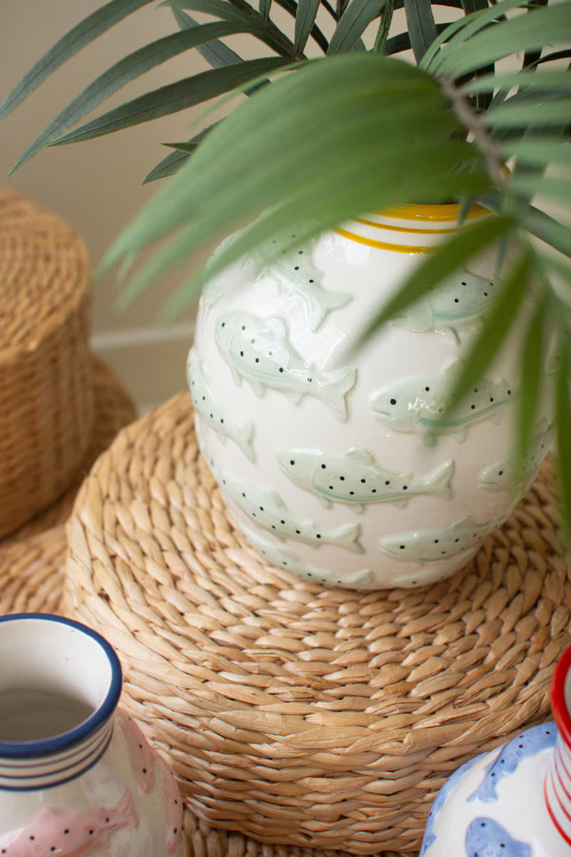 Ceramic Fish Vase