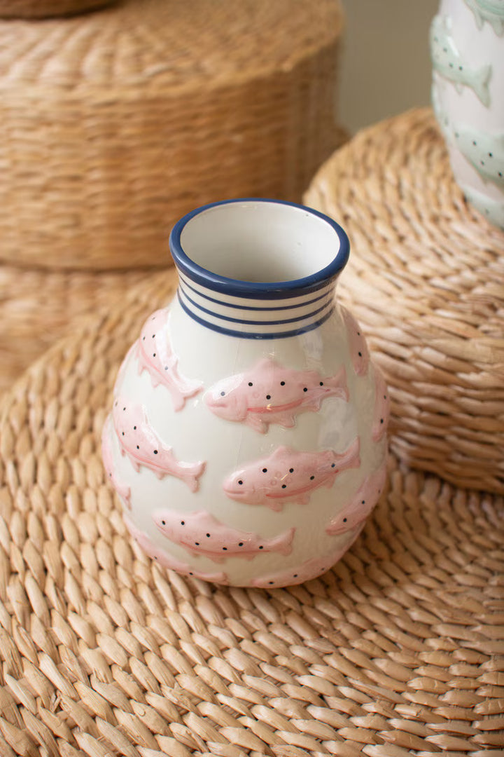 Ceramic Fish Vase