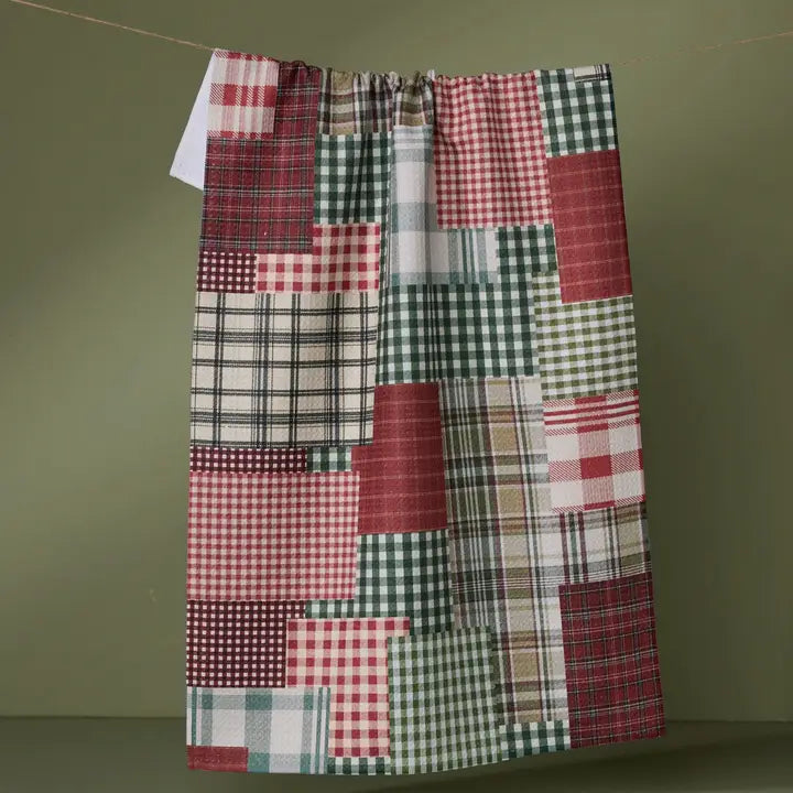 Holiday Geometry Tea Towels