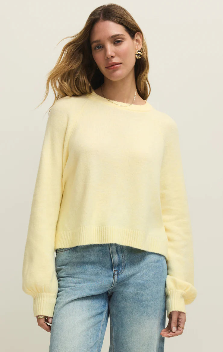 Coming Up Cozy Sweater - Pineapple
