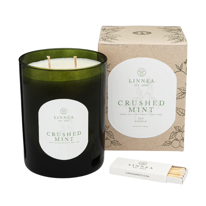 Crushed Mint 2-Wick Candle