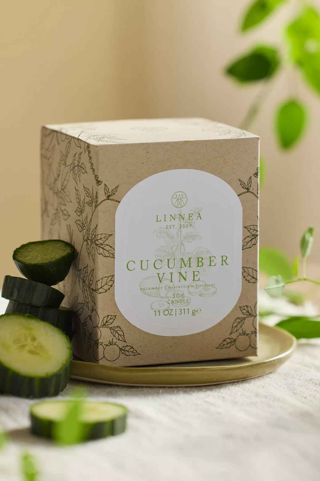 Cucumber Vine 2-Wick Candle
