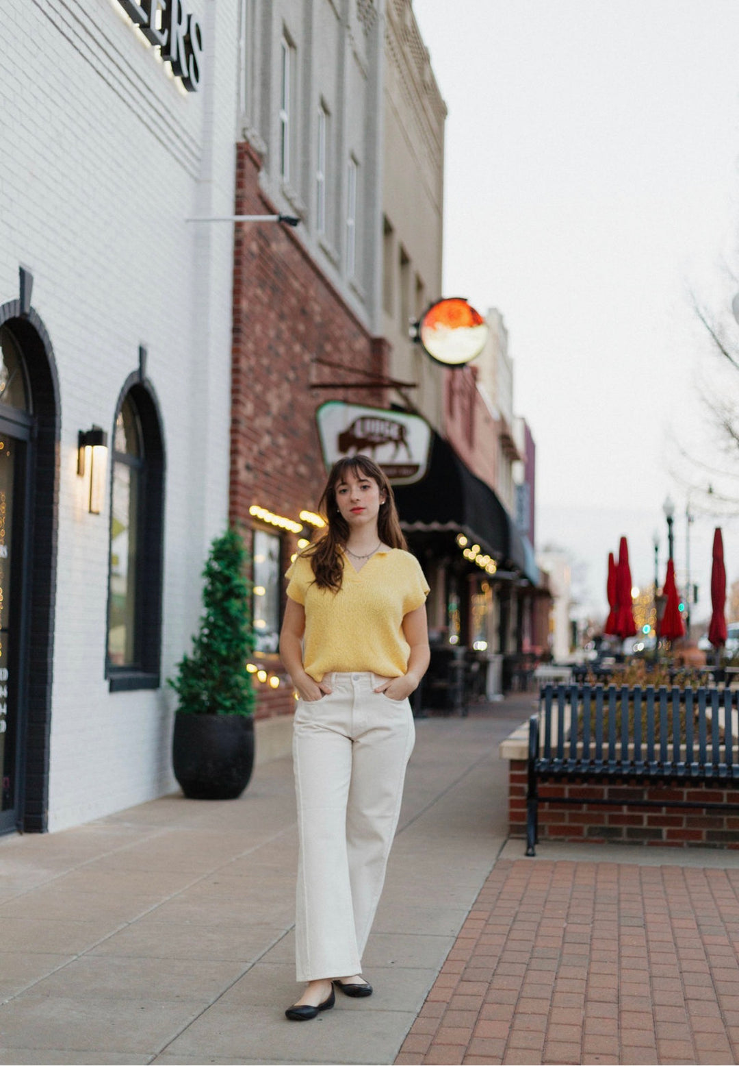 Elle Barrel Twist Jeans