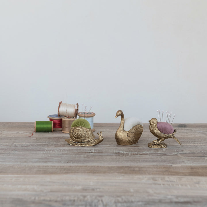 Brass Velvet Pin Cushion