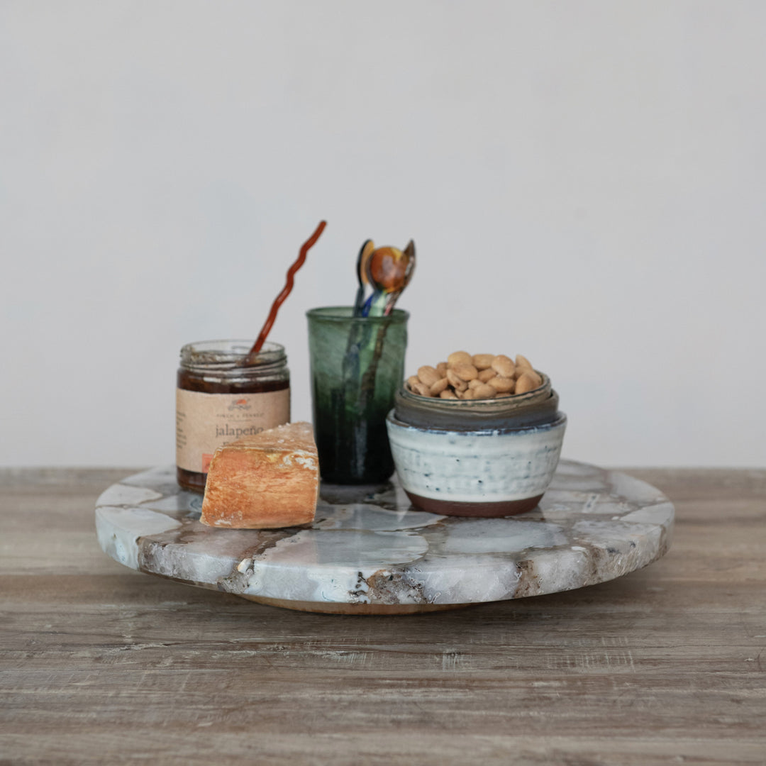 Agate Lazy Susan
