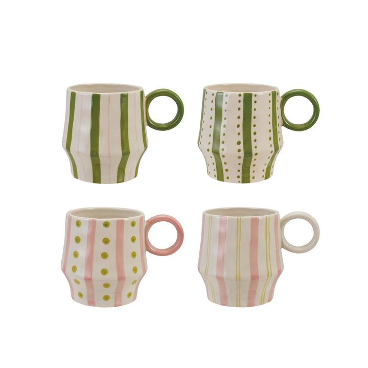 Daily Dots & Stripes Mug