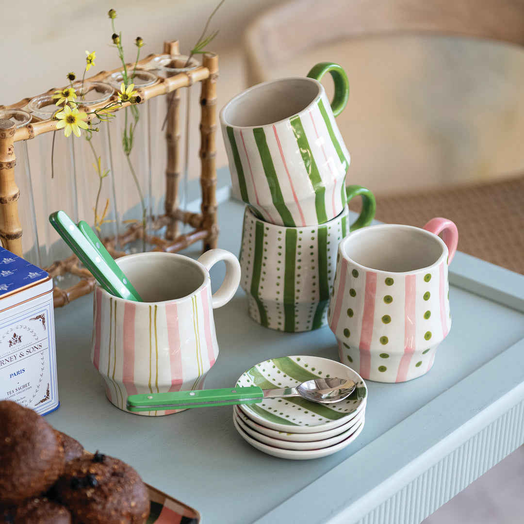 Daily Dots & Stripes Mug