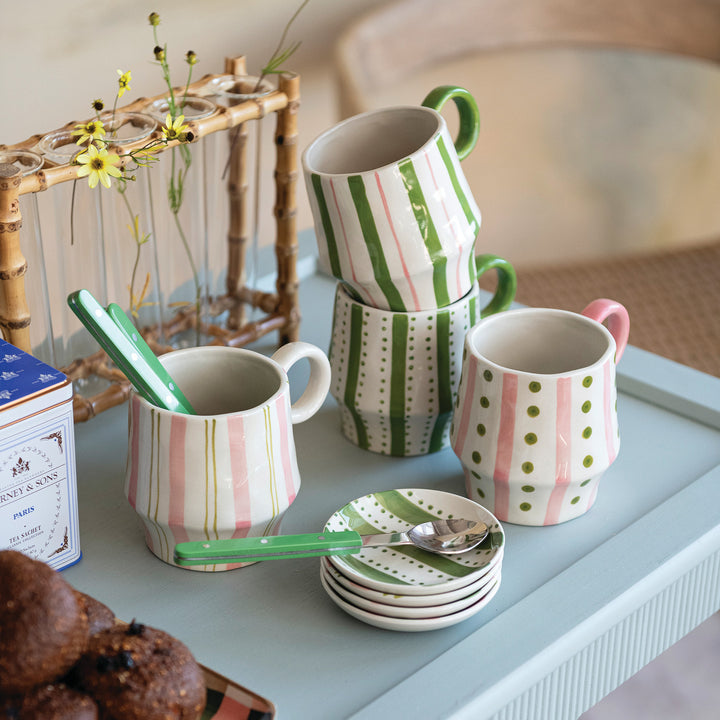Daily Dots & Stripes Mug