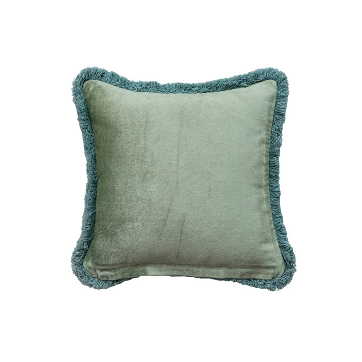 Velvet Patterned Pillow