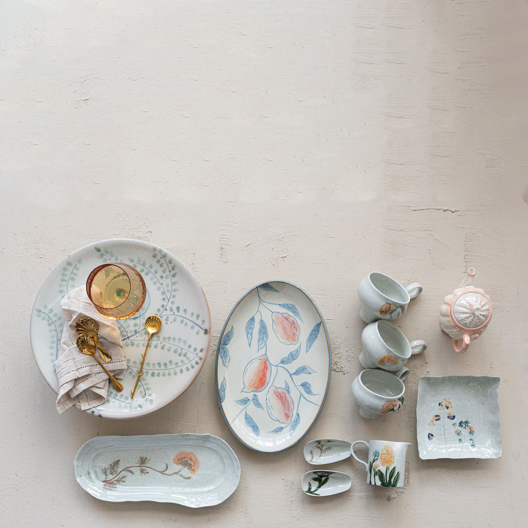 Hand-Painted Fig Platter