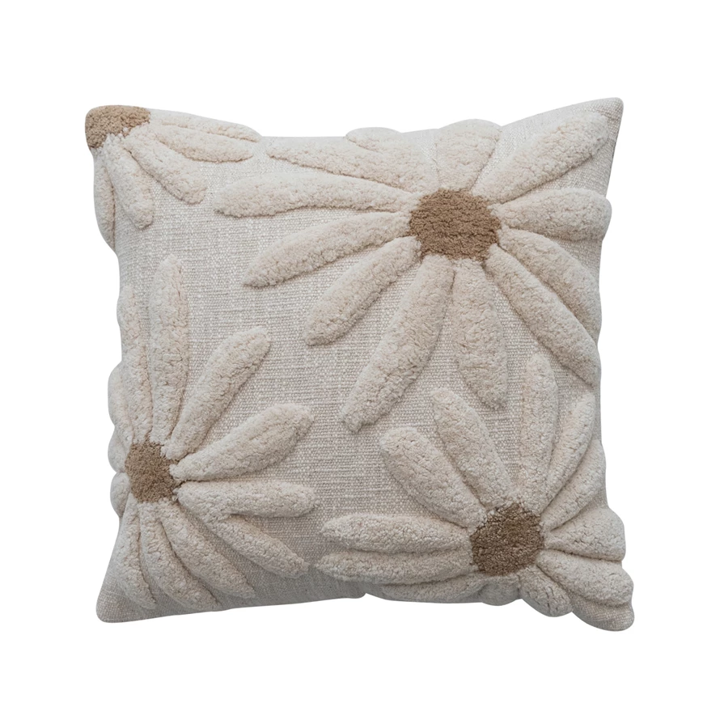 Daisy Tufted Pillow