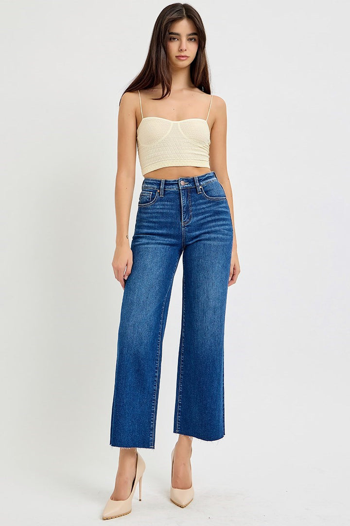 Remy Wide Crop Jeans
