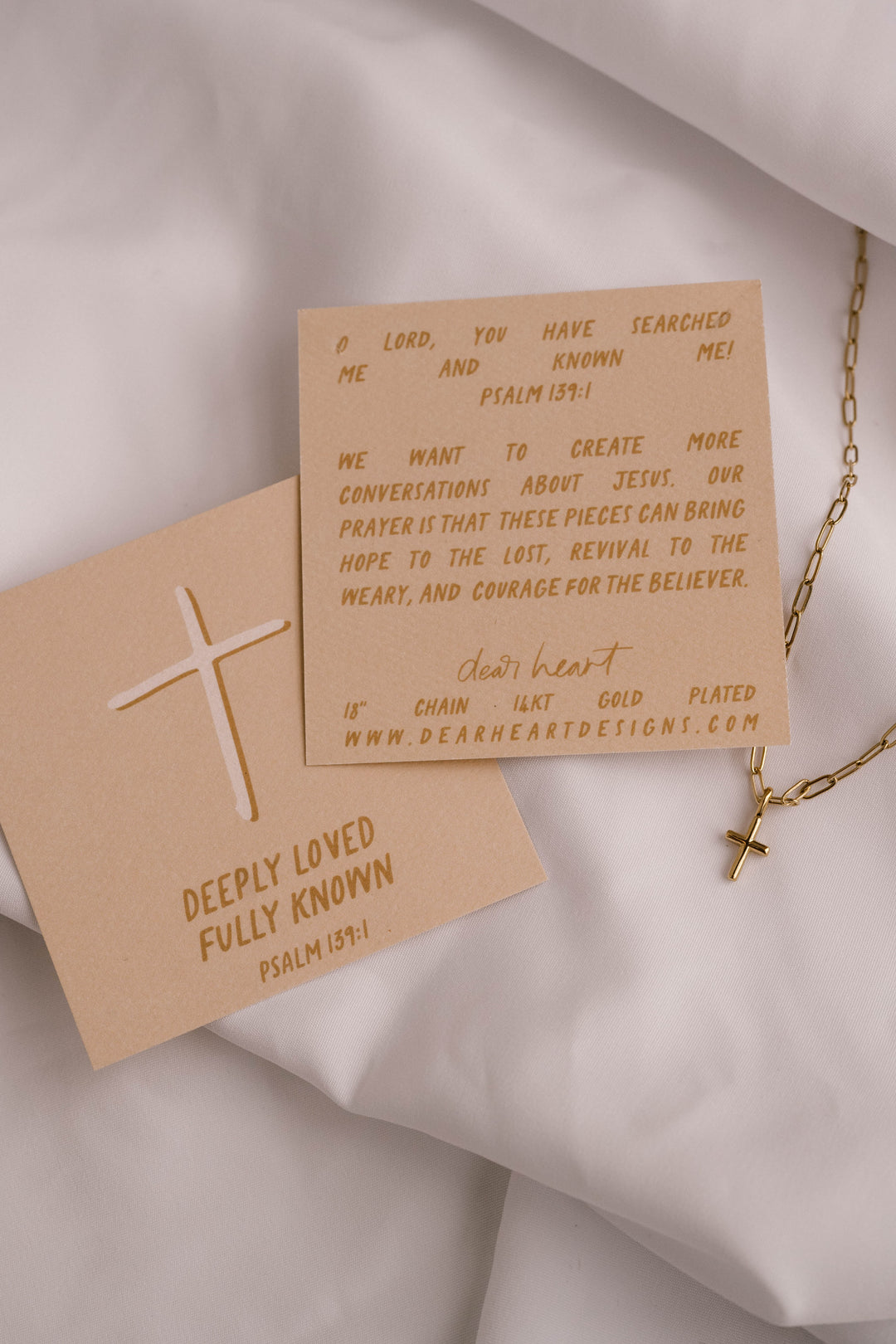 Deeply Loved, Fully Known Charm Necklace