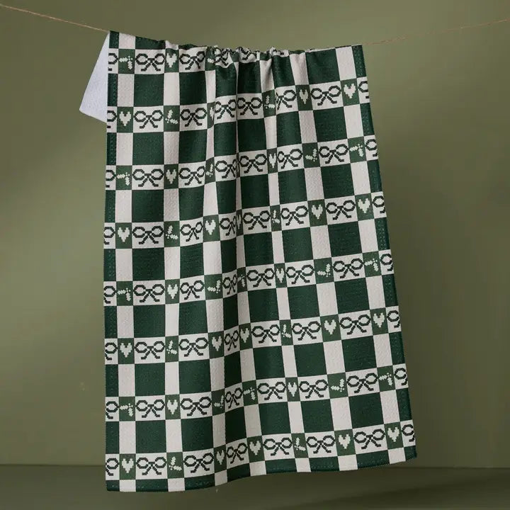 Holiday Geometry Tea Towels