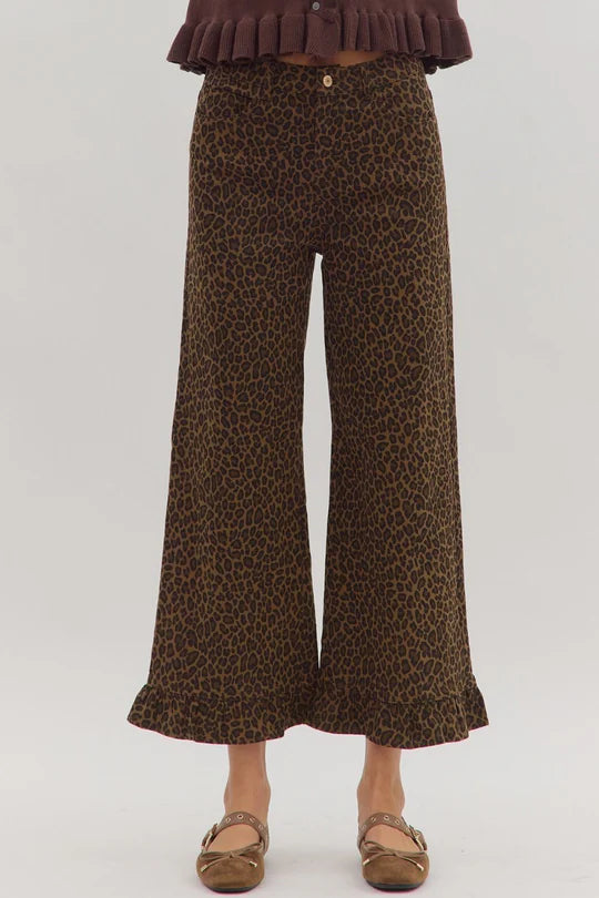 Emily Leopard Pants