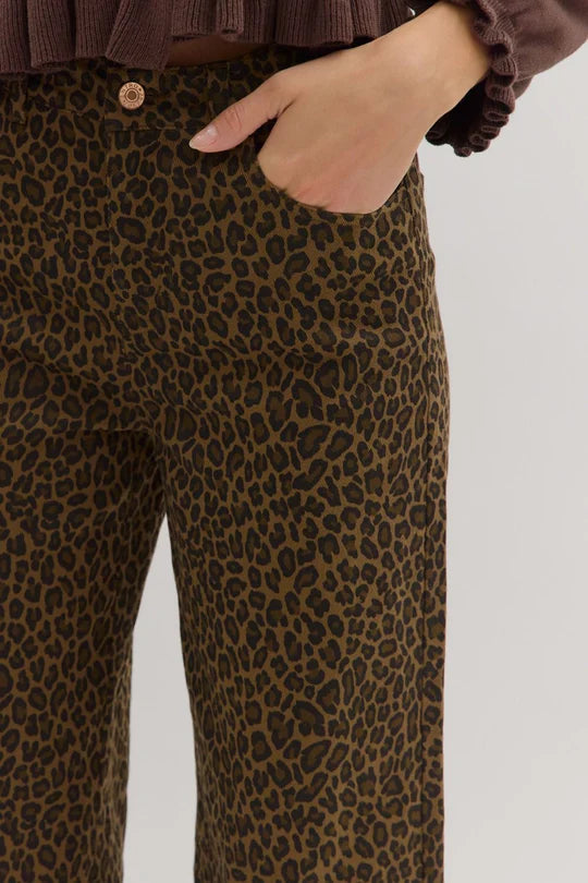 Emily Leopard Pants