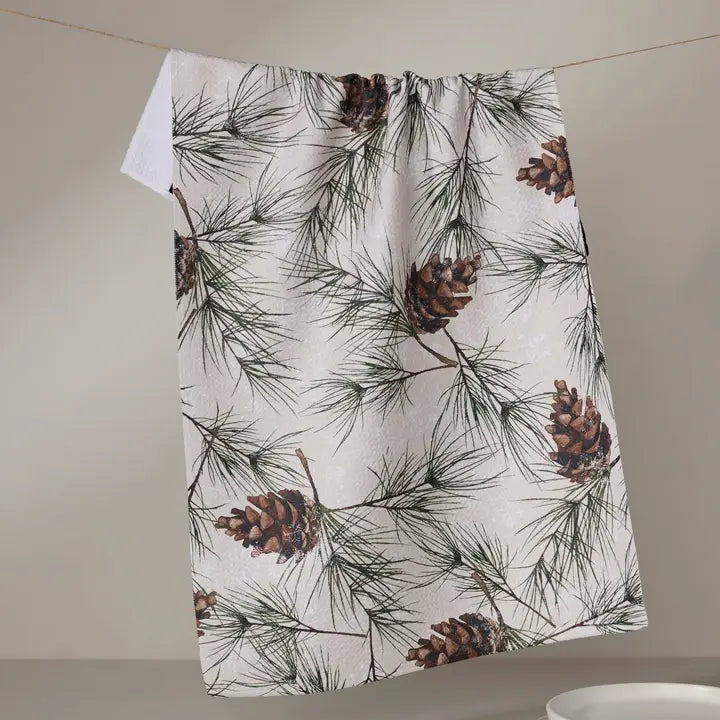 Holiday Geometry Tea Towels