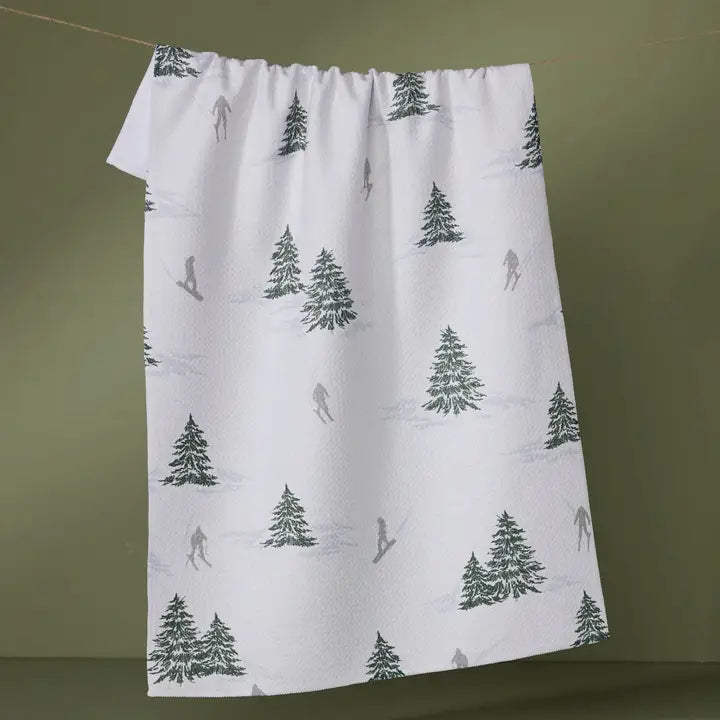 Holiday Geometry Tea Towels