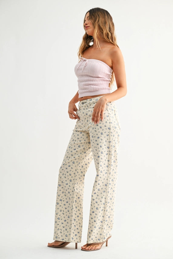 Fiona Floral Jeans