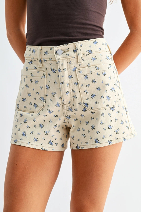 Fiona Floral Shorts