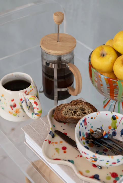 Wood & Glass French Press