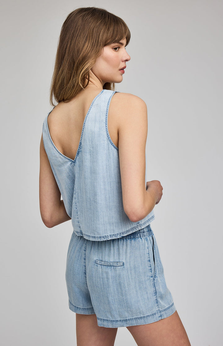 Collette Tank in Light Blue