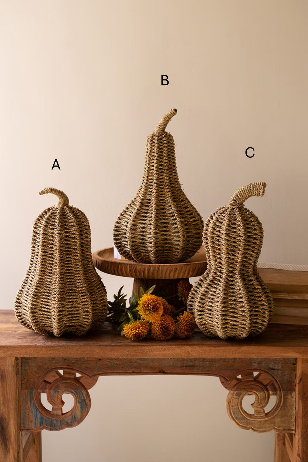 Woven Vine Gourds