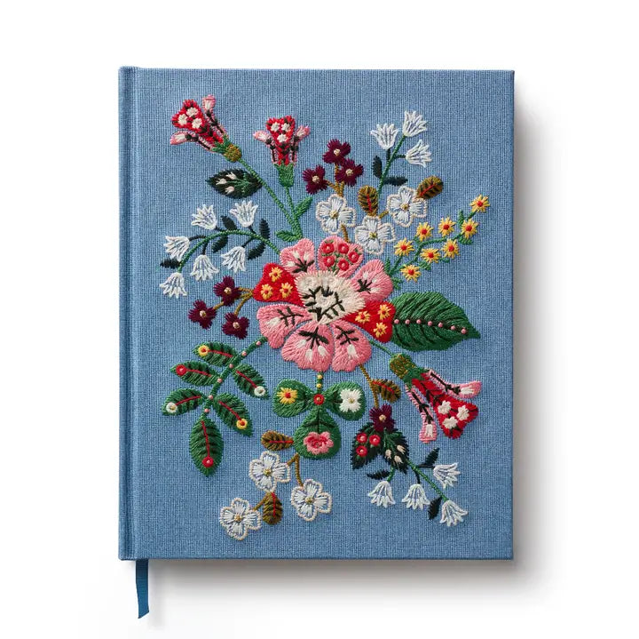 Gracie Embroidered Sketchbook