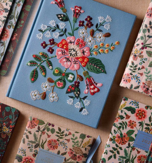 Gracie Embroidered Sketchbook