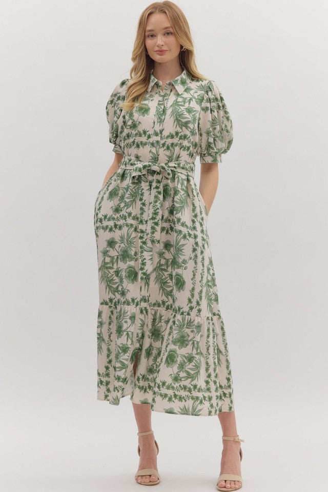Holiday Basil Dress