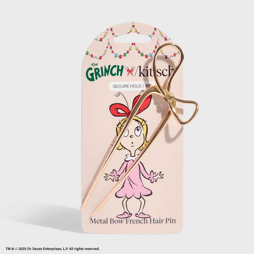 Grinch Gold French Hair Pin
